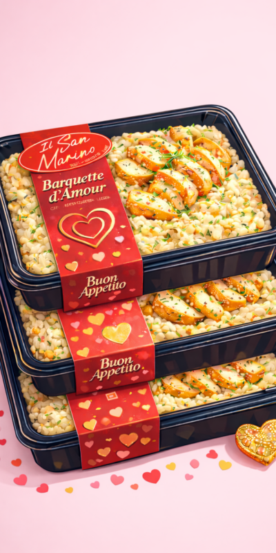 Menu - Barquettes d'amour